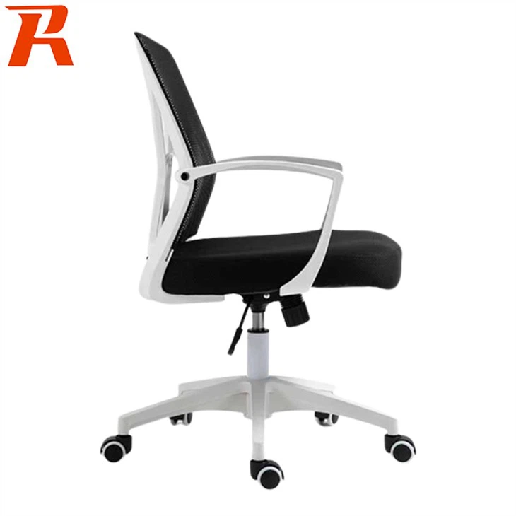 White Office Chair with Lumbar Support factory